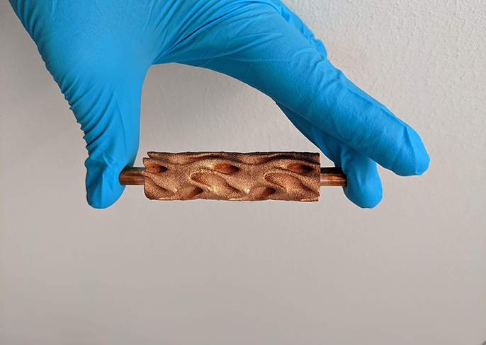3D printed heat exchanger