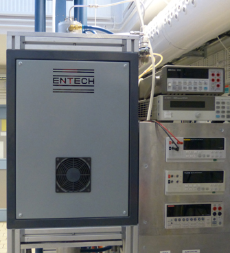 Photograph of the Entech Conductivity Box Furnace, used to study the thermal conductivity of slags.